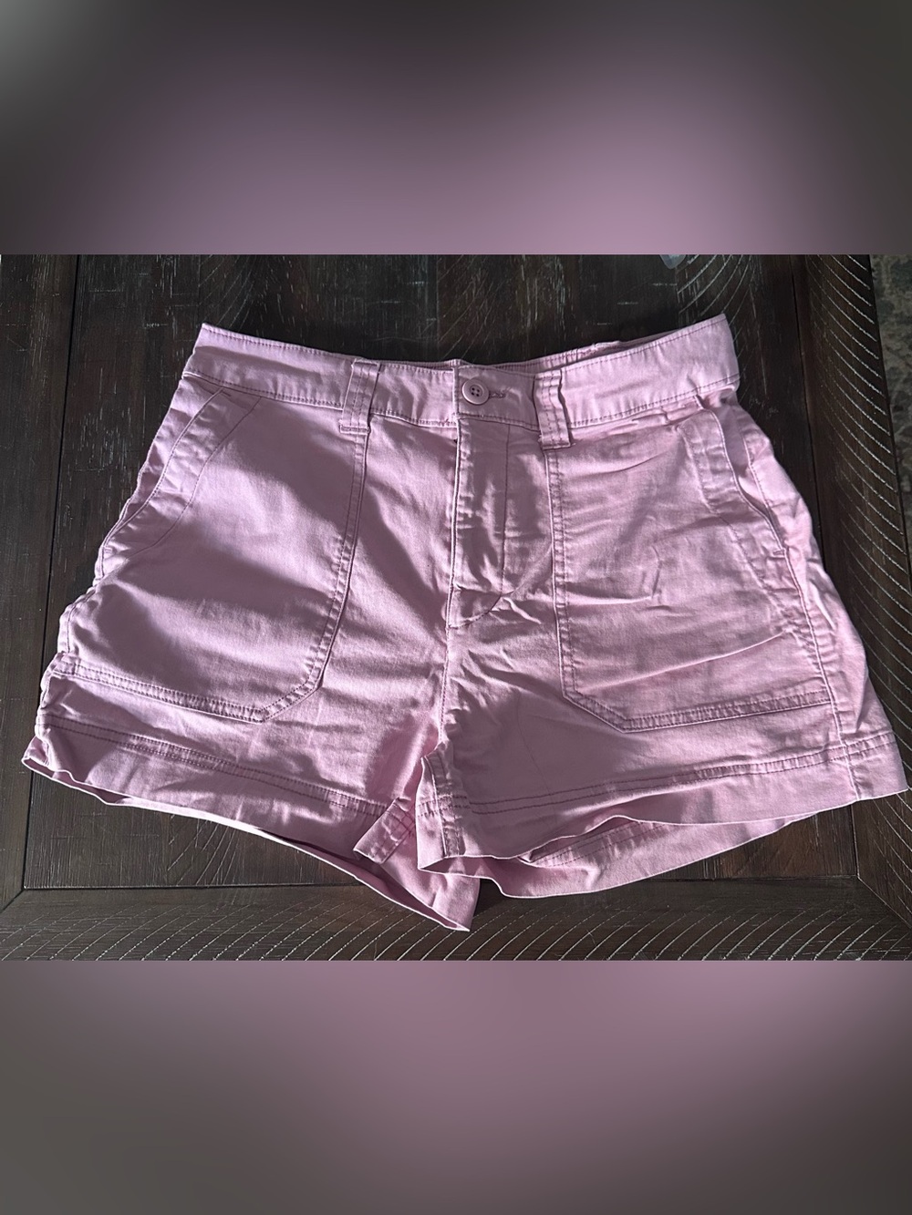 Old Navy OG Chino Pink High-Rise Casual Women's Shorts